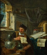 An Alchemist in his Studio